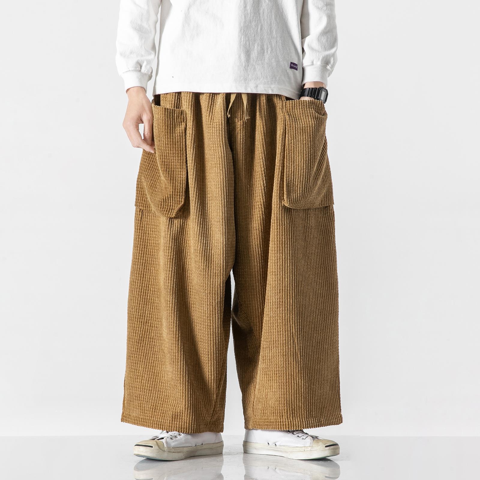 Corduroy Pant Warm - Herbst Winter Cord Hosen Herren Casual