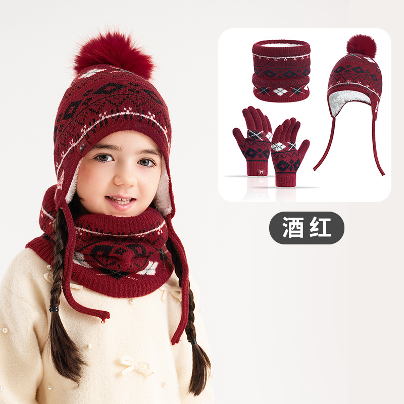 Kinder Winter Strickmütze Scha – Knit Beanie Hat Warm Bewertung und Preis