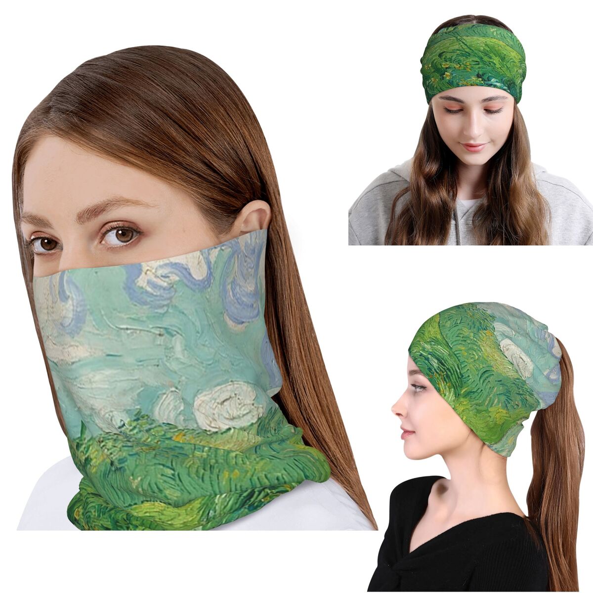 Grüne Weizenfelder, Auvers, Vi – Knit Beanie Hat Warm Bewertung und Preis