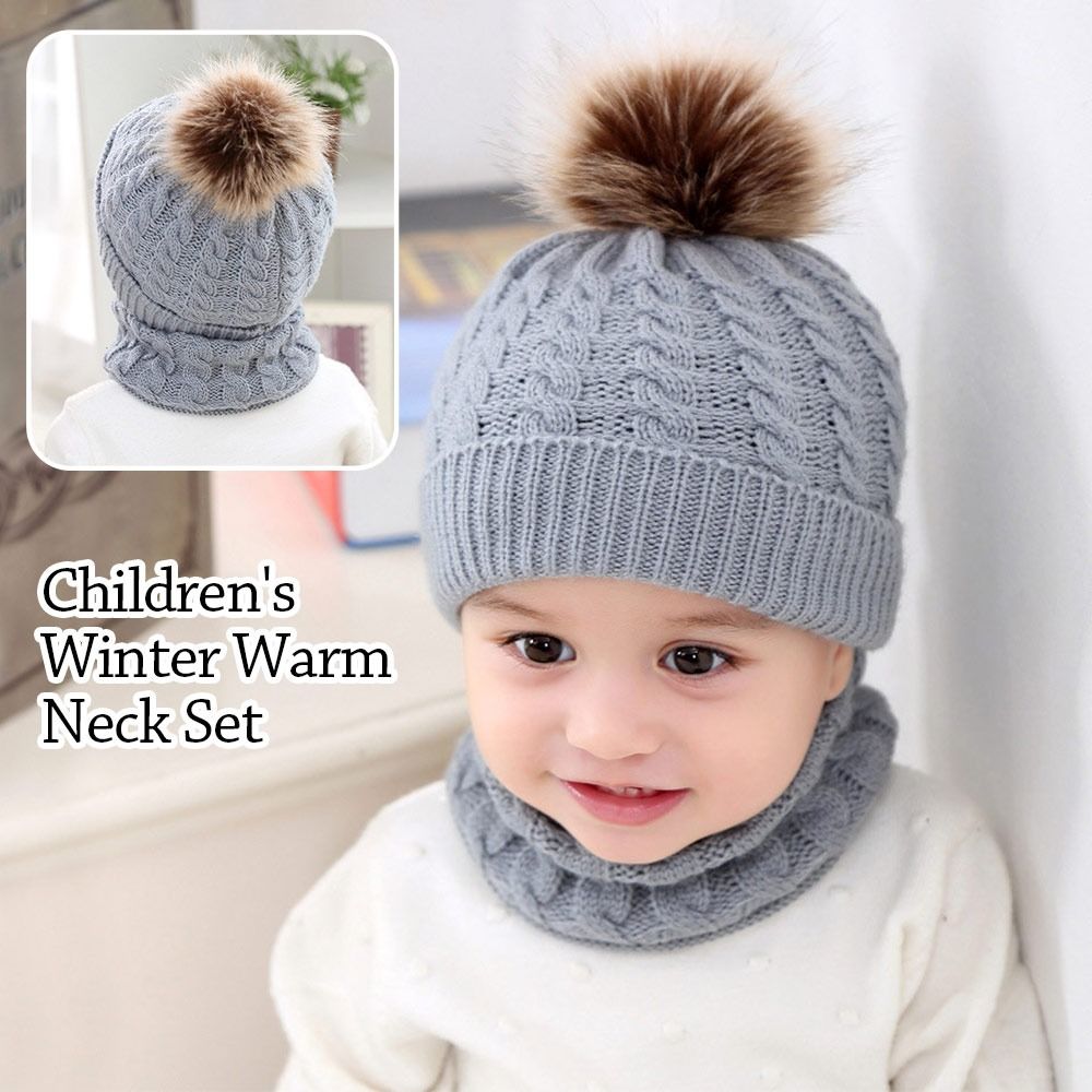 2-teiliges Winter-Set: Ohrensc – Knit Beanie Hat Warm Bewertung und Preis
